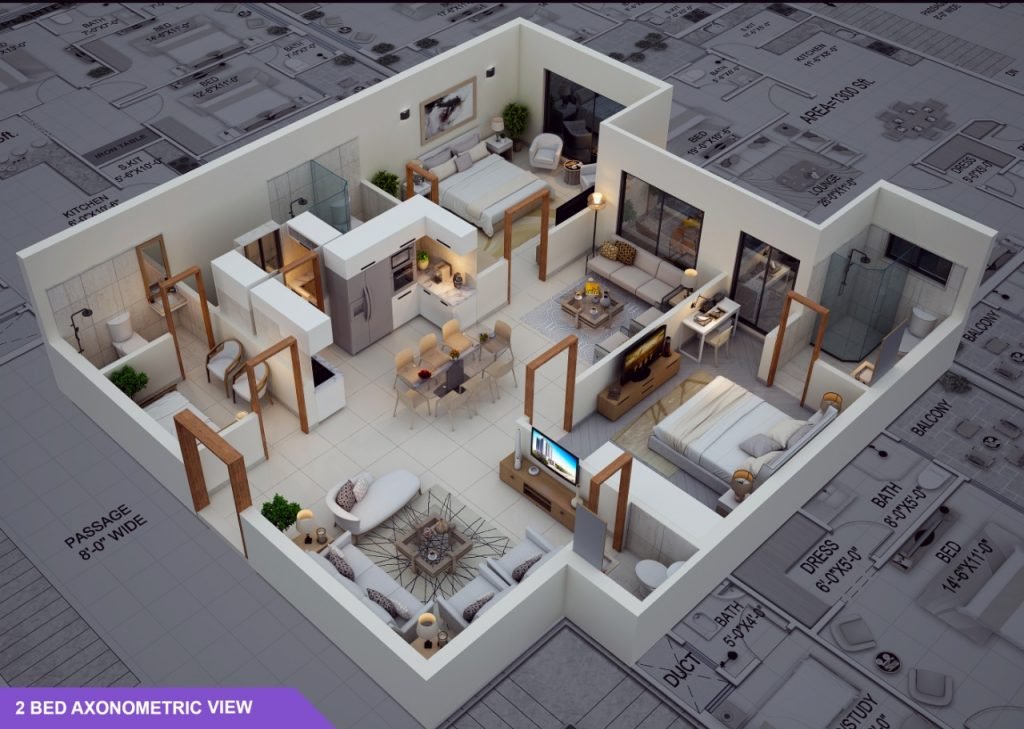 Floor Plan Indigo Apartments